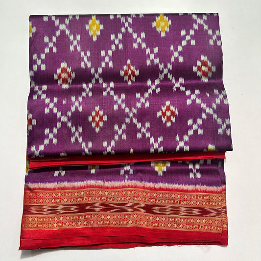 Buy Odisha handloom ikat jhoti alpana design ikat silk khandua nuapatna saree