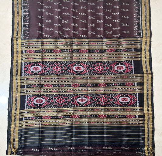 Shop Online Odisha handloom Bandha nuapatna famous pure silk Khandua Saree