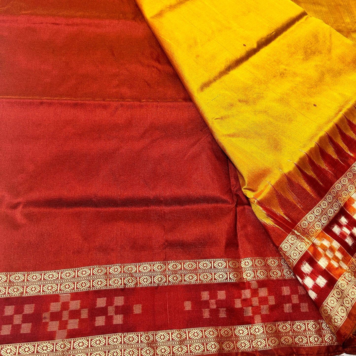 Best Quality authentic Sambalpuri handloom Pasapalli work odisha silk saree for bridal wear