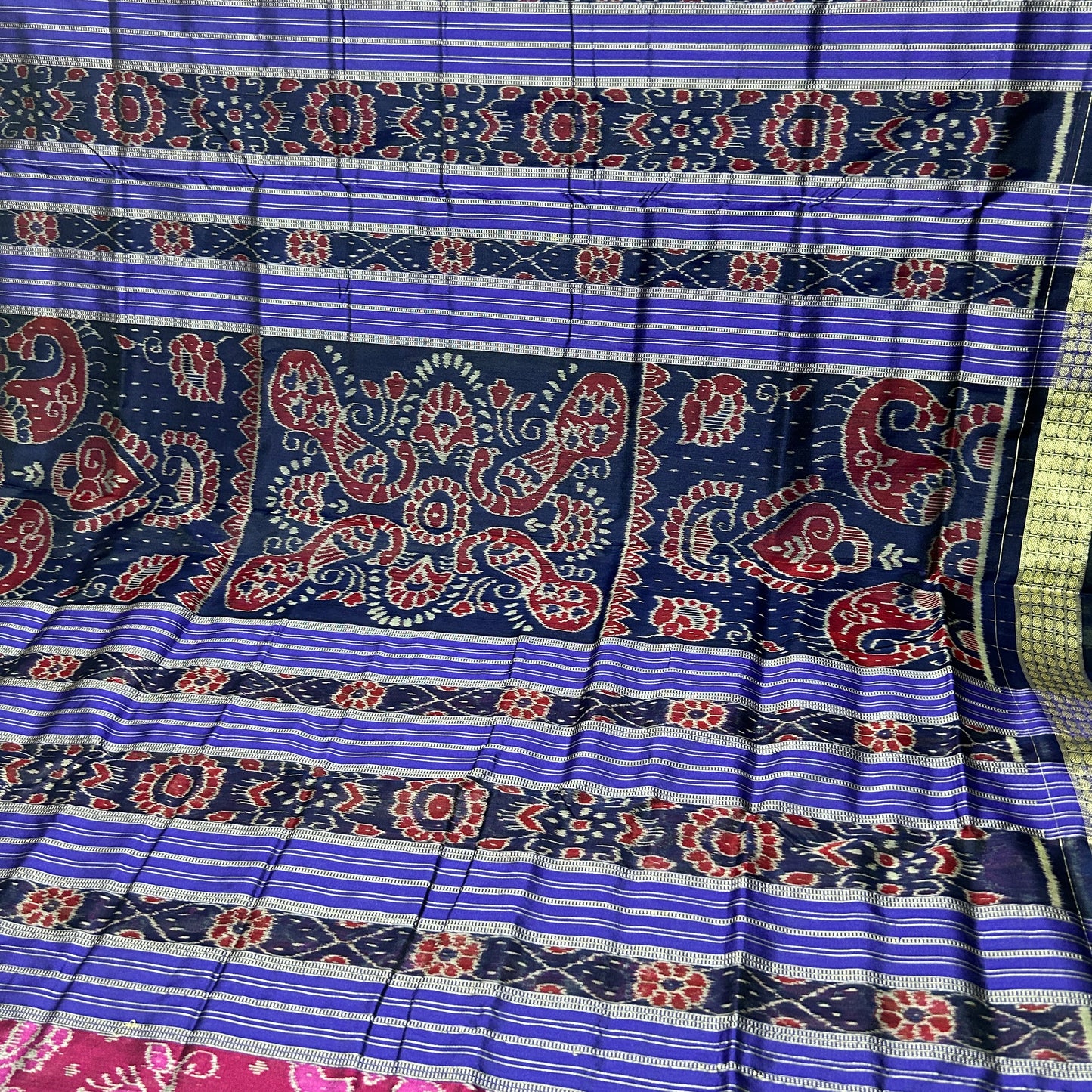 Shop Original Sambalpuri Odisha Handloom Silk Saree at affordable prices