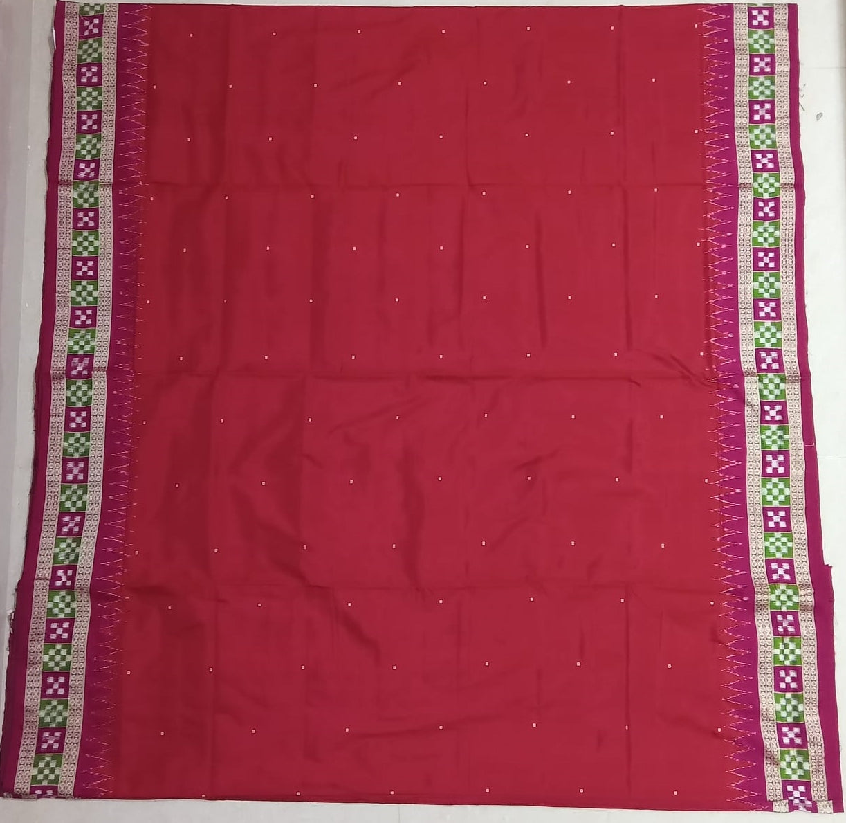Odisha Sambalpuri Bomkai Silk Sonepuri Handloom handwoven multi color saree