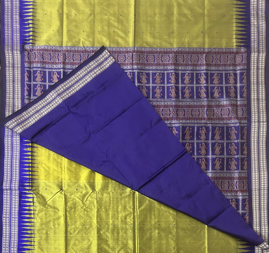 Odisha Sambalpuri Bomkai Silk Handloom Saree for Women for Party wear