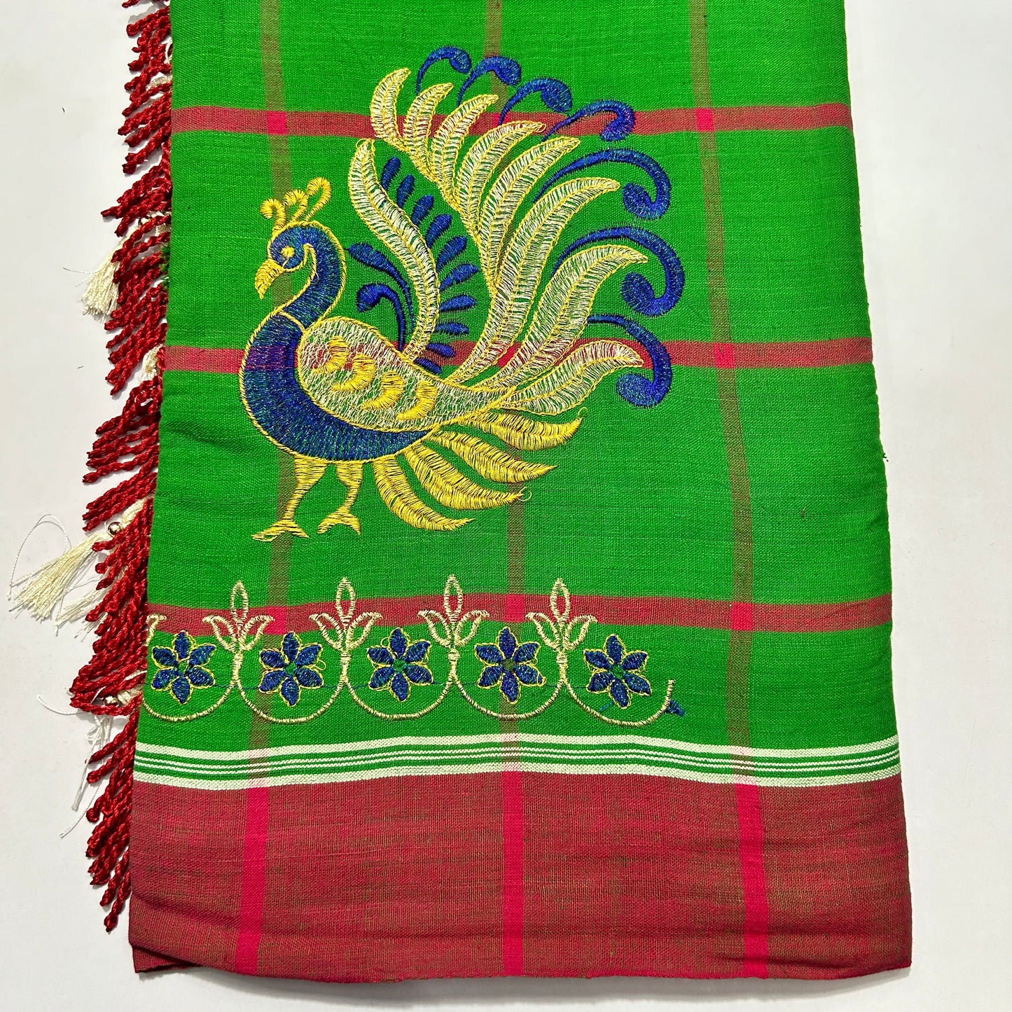 Odisha Handloom Cotton Santhali Saree of Mayurbhanj