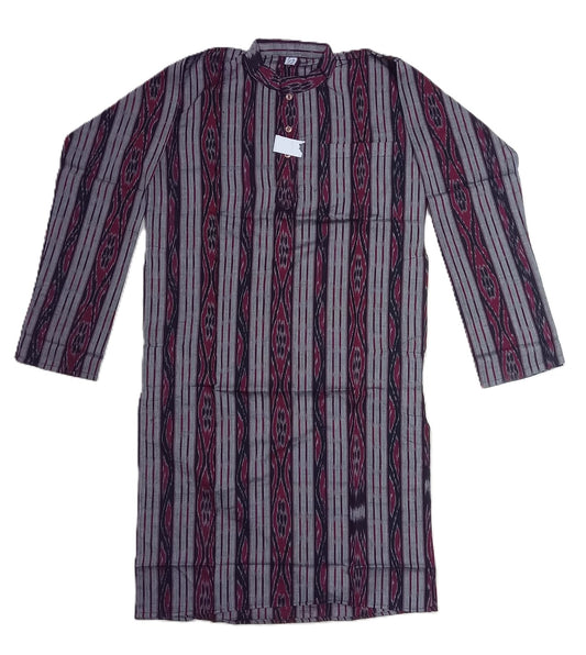 Odisha Handloom Nuapatna weave cotton Short kurta for men