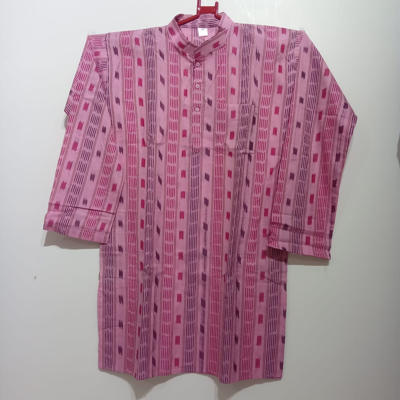 Odisha Handloom Pure Cotton sambalpuri design Men's Long Kurta