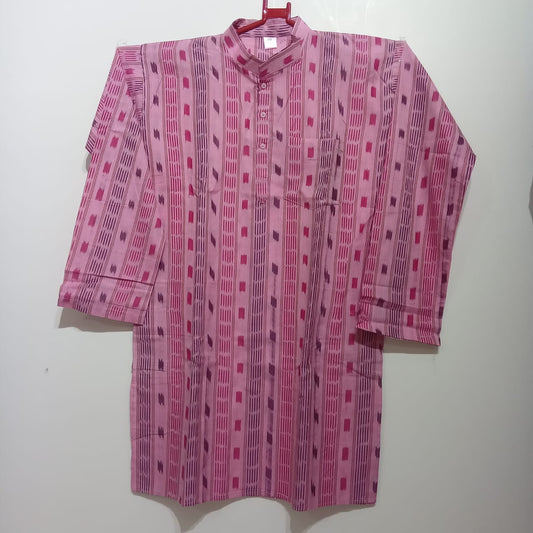 Odisha Handloom Pure Cotton sambalpuri design Men's Long Kurta