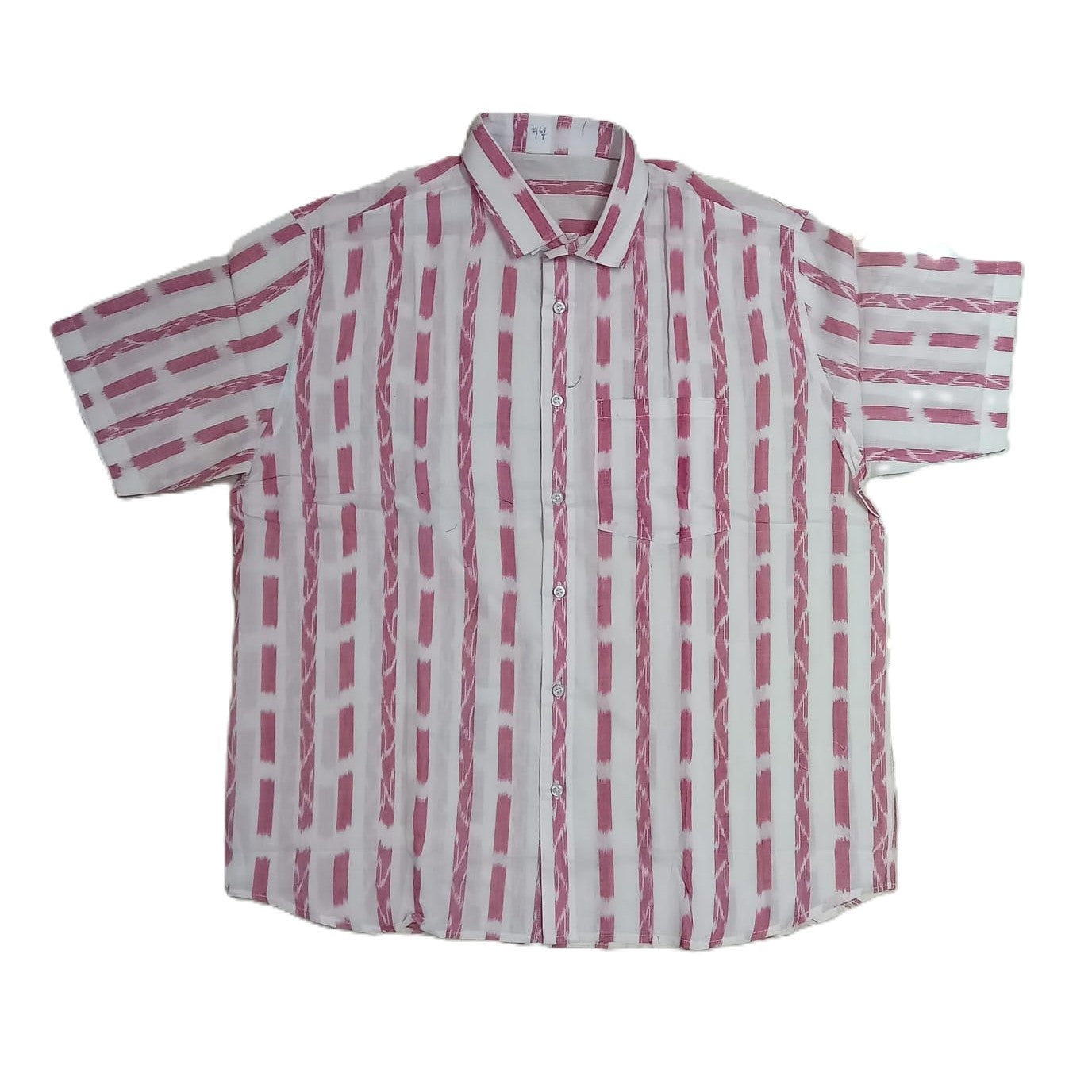 Odisha Handloom Pure Cotton Sambalpuri design ikat half shirt for Men