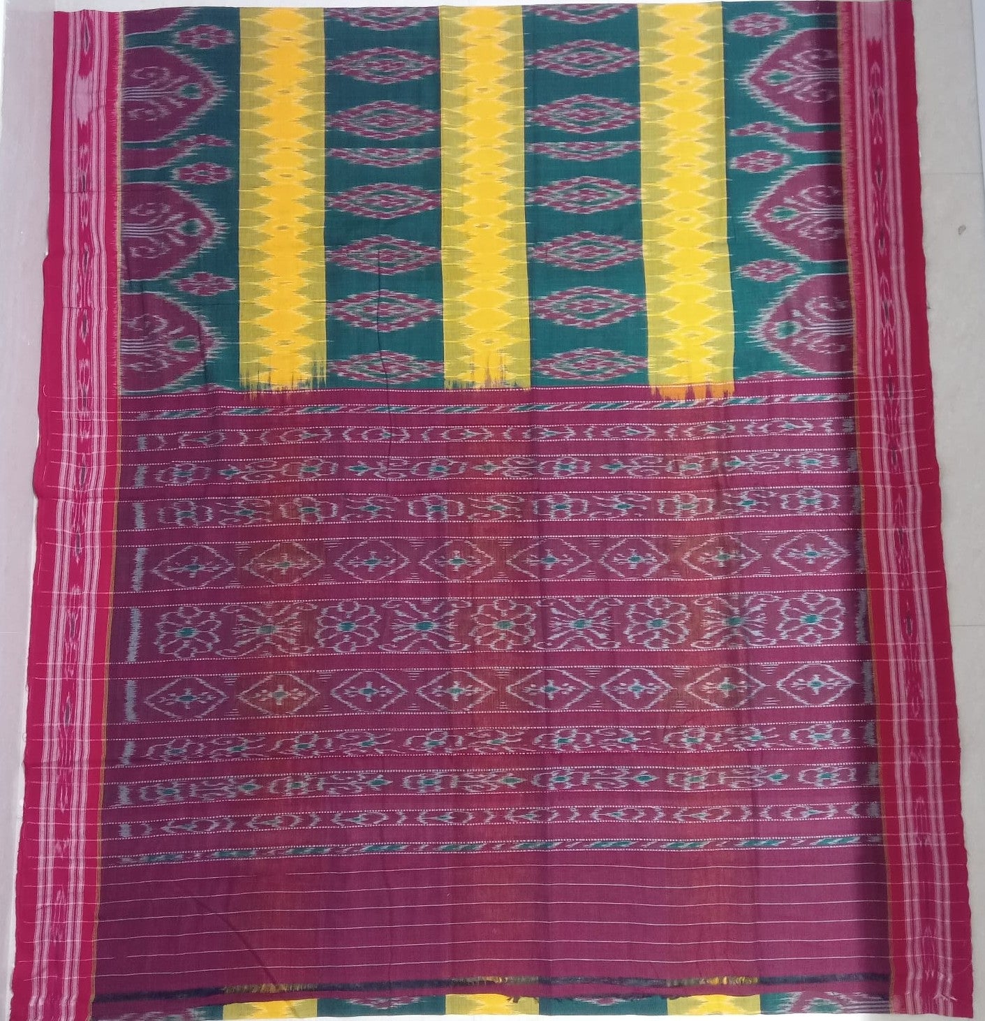 Odisha Handloom Sambalpuri Ikkat Nuapatna Special Cotton Sarees