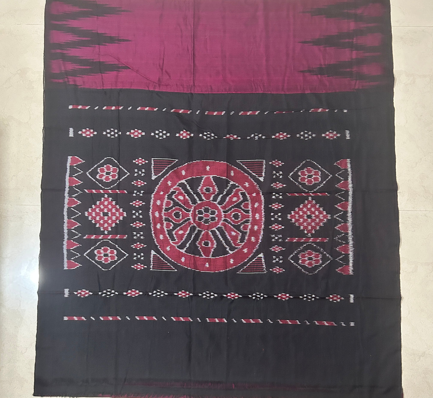 Odisha Handloom Mercerized Cotton best seller nuapatna kargil design saree
