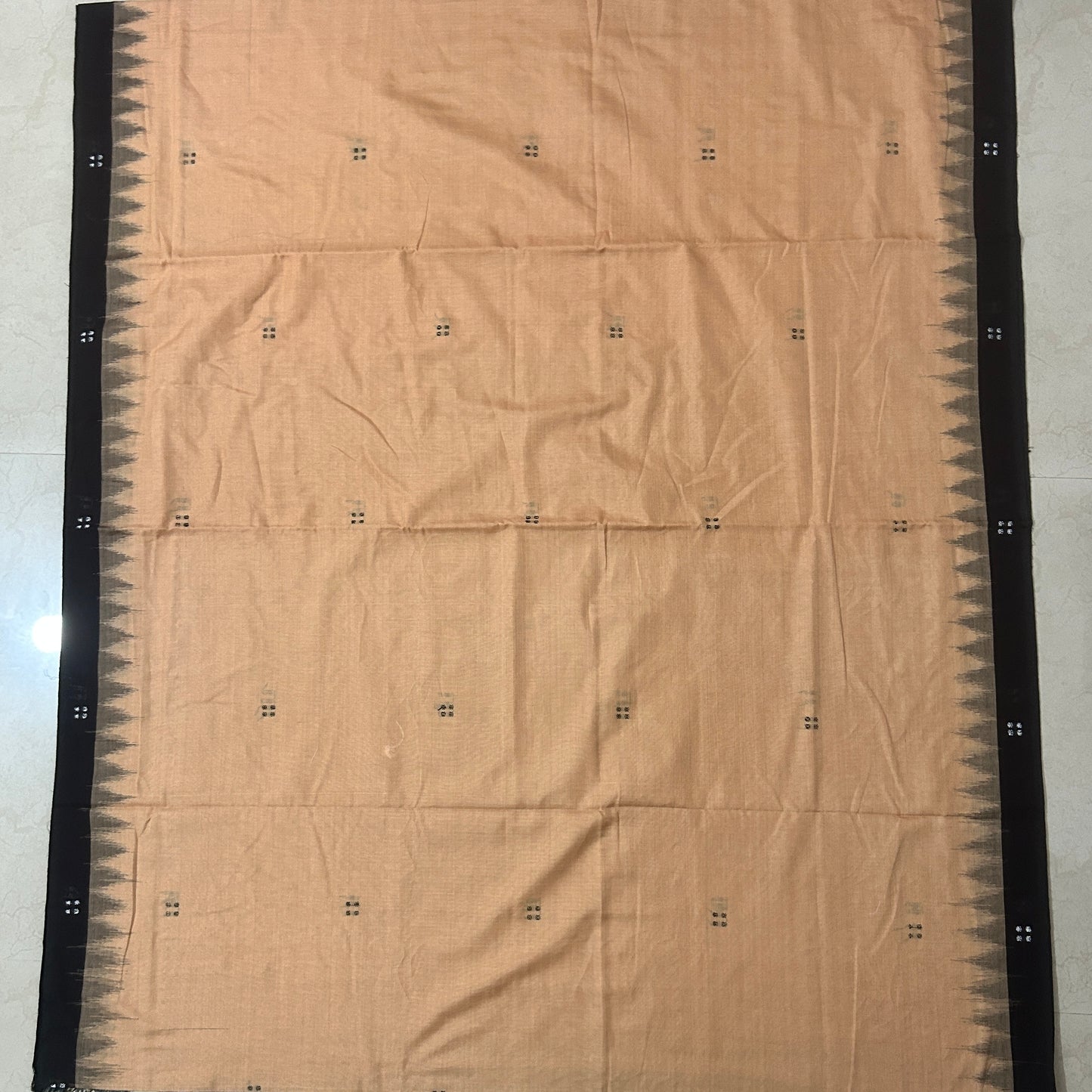 Odisha Handloom Pure Cotton School Uniform Saree