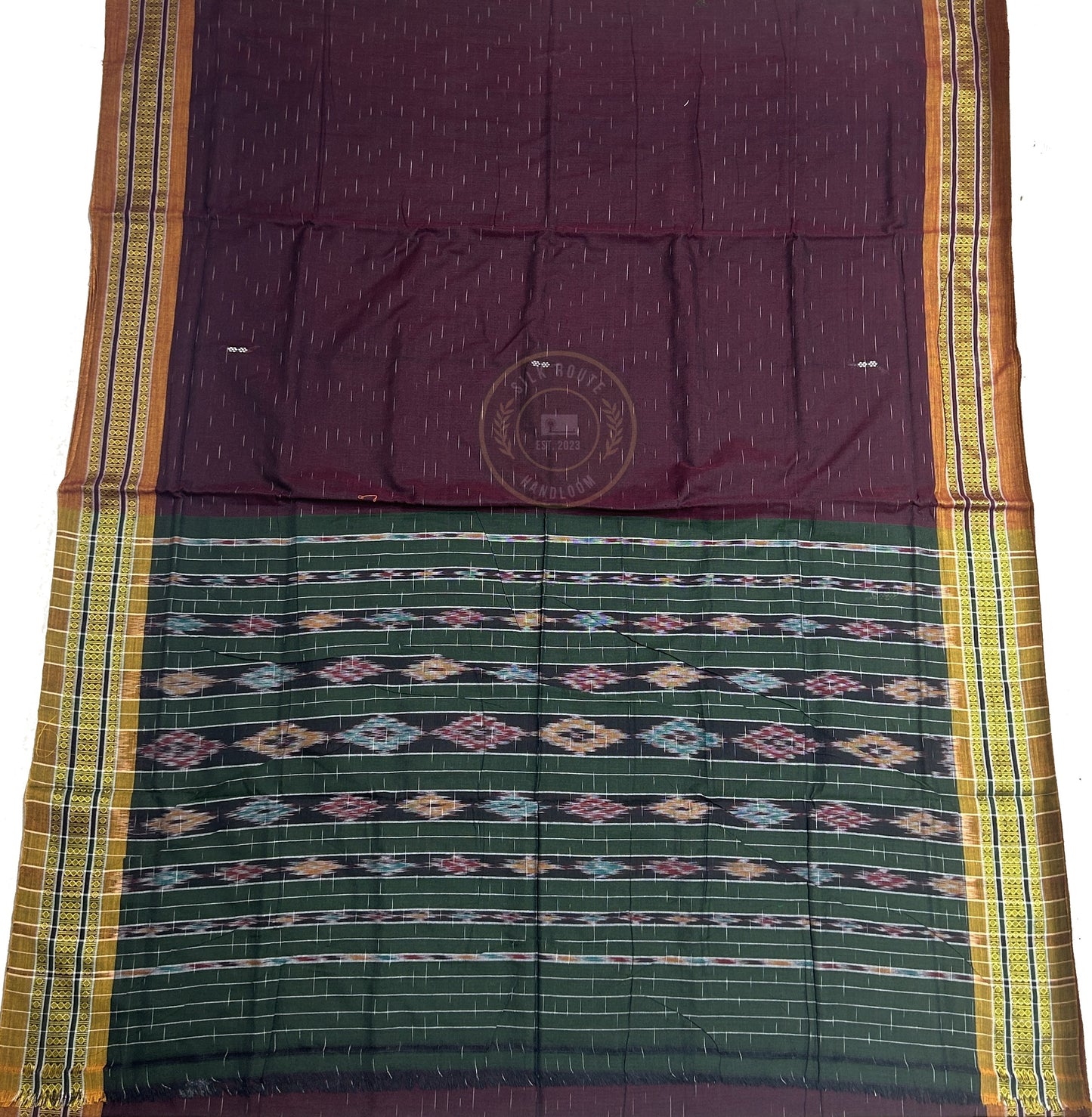 Buy odisha handloom normal style cotton low cost jharana design cotton saree
