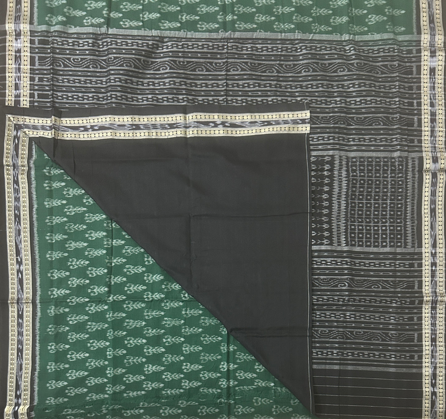 Buy Odisha Handloom Ikat sambalpuri design pure cotton Saree for gifting mother