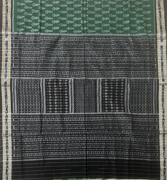 Buy Odisha Handloom Ikat sambalpuri design pure cotton Saree for gifting mother