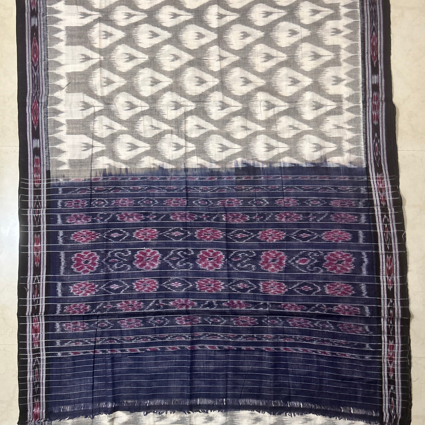 Odisha Handloom Buti design pure sambalpuri cotton saree