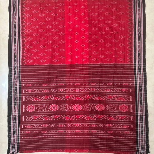 Buy Odisha handloom maniabandha pure cotton bandha saree