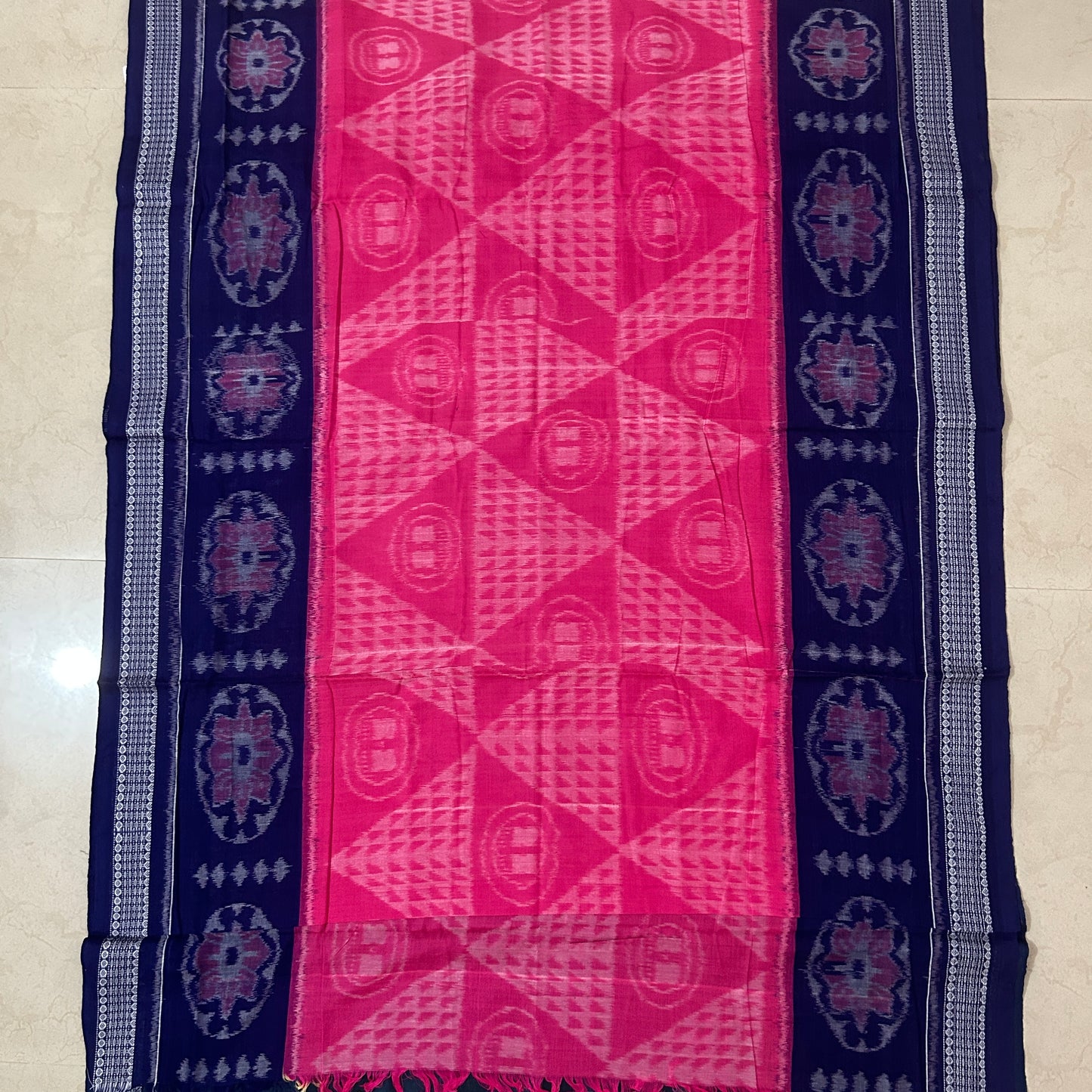 Odisha Handloom Pure sambalpuri bomkai Cotton Bridal Cotton Saree for Gifting