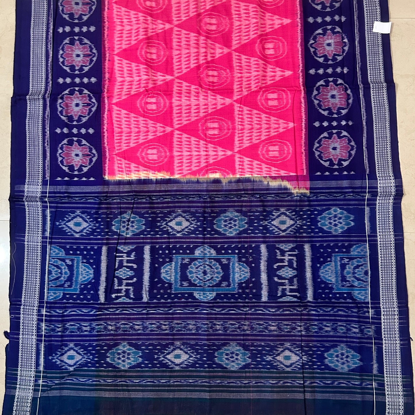 Odisha Handloom Pure sambalpuri bomkai Cotton Bridal Cotton Saree for Gifting
