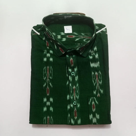 Odisha Handloom Pure Cotton Half Shirt for Men