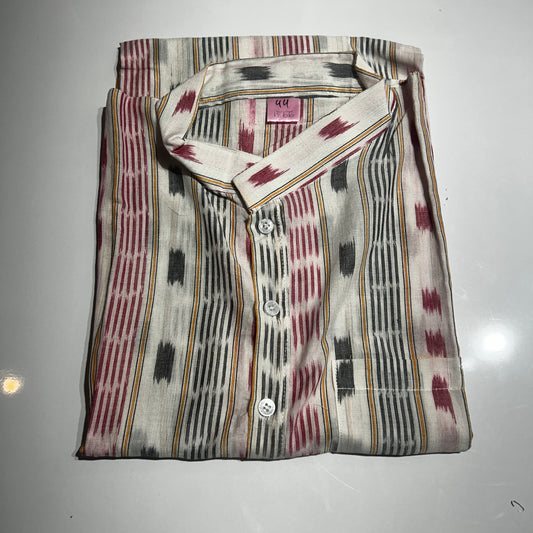 Buy Latest Odisha handloom Collection of Handwoven thin Soft Cotton Ikkat kurta online