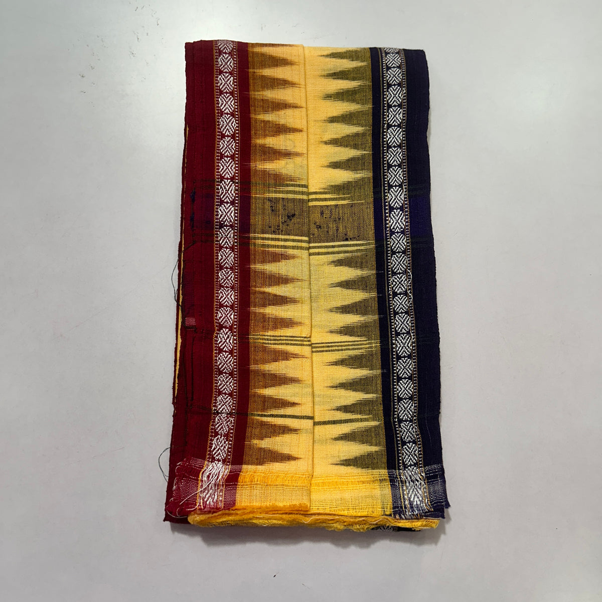 Odisha handloom Sambalpuri Pure Cotton High Quality Utari for Award Fu ...