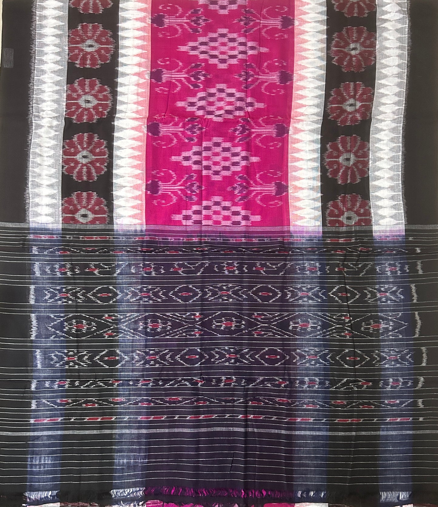 Buy nuapatna ikat best woven odisha handloom bandha cotton saree