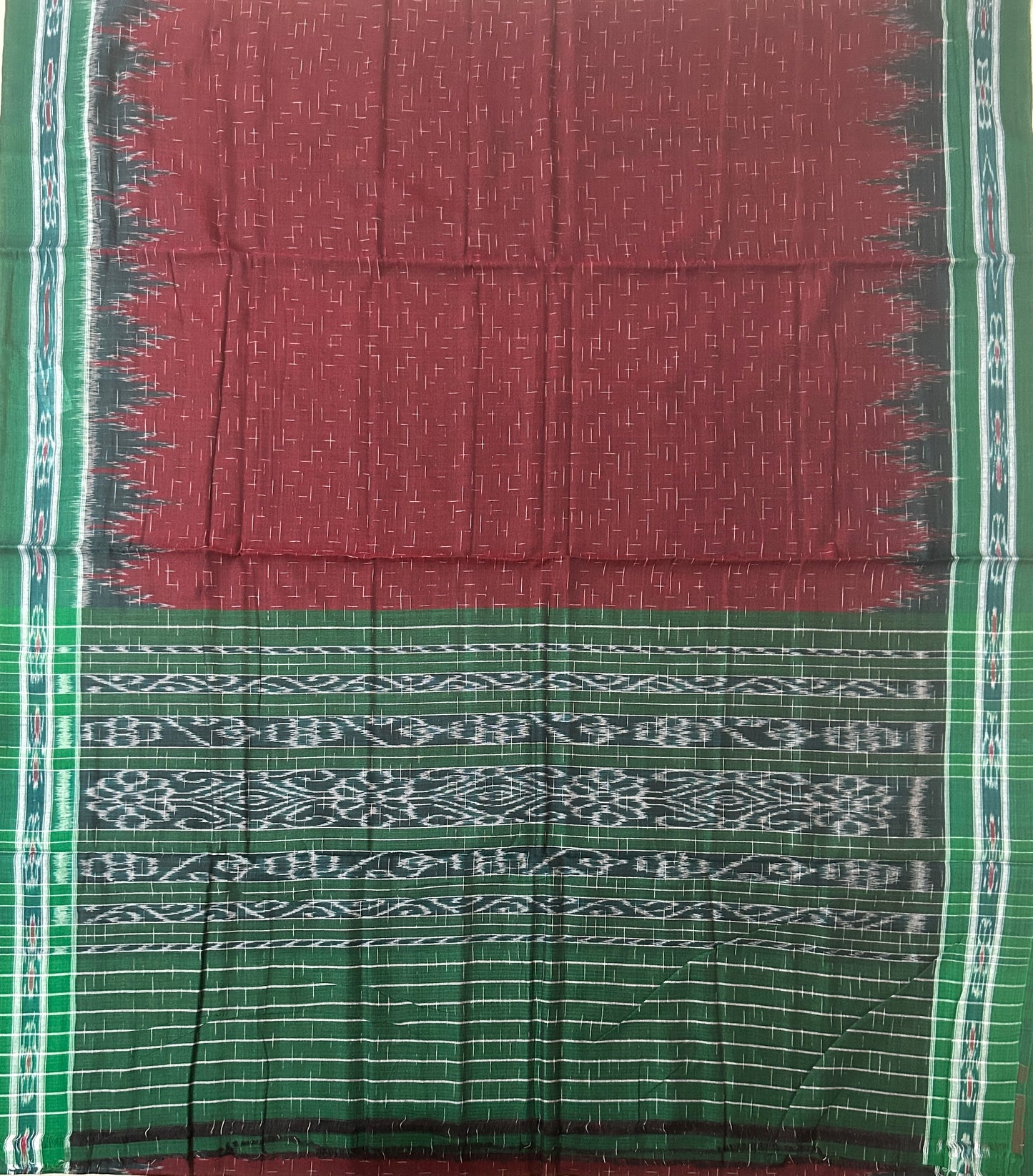 Buy Odisha Handloom Maniabandha Pure Cotton handloom Saree for Summer Season