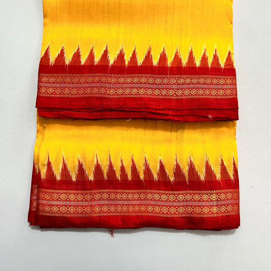 Odisha Handloom Nuapatna Pure Silk Khandua Joda or Dhoti for Men