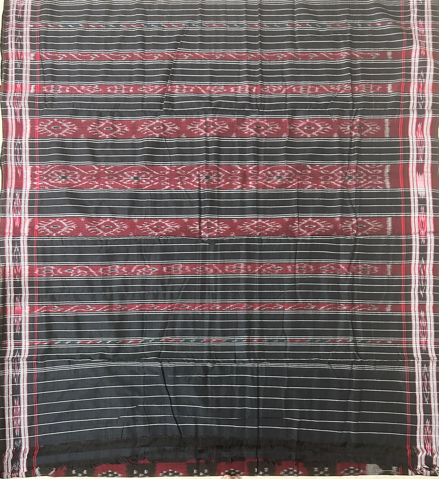 Odisha Handloom Sambalpuri design ikat pasaplli cotton saree