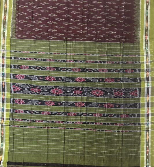 Buy nuapatna handloom pure ikat cotton odisha bandha saree