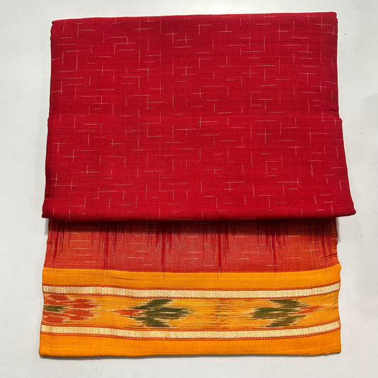 Beautiful Odisha handloom nuapatna jharana cotton saree for Doctors