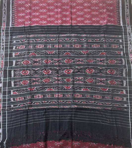 Buy Odisha handloom maniabandha pure cotton bandha saree