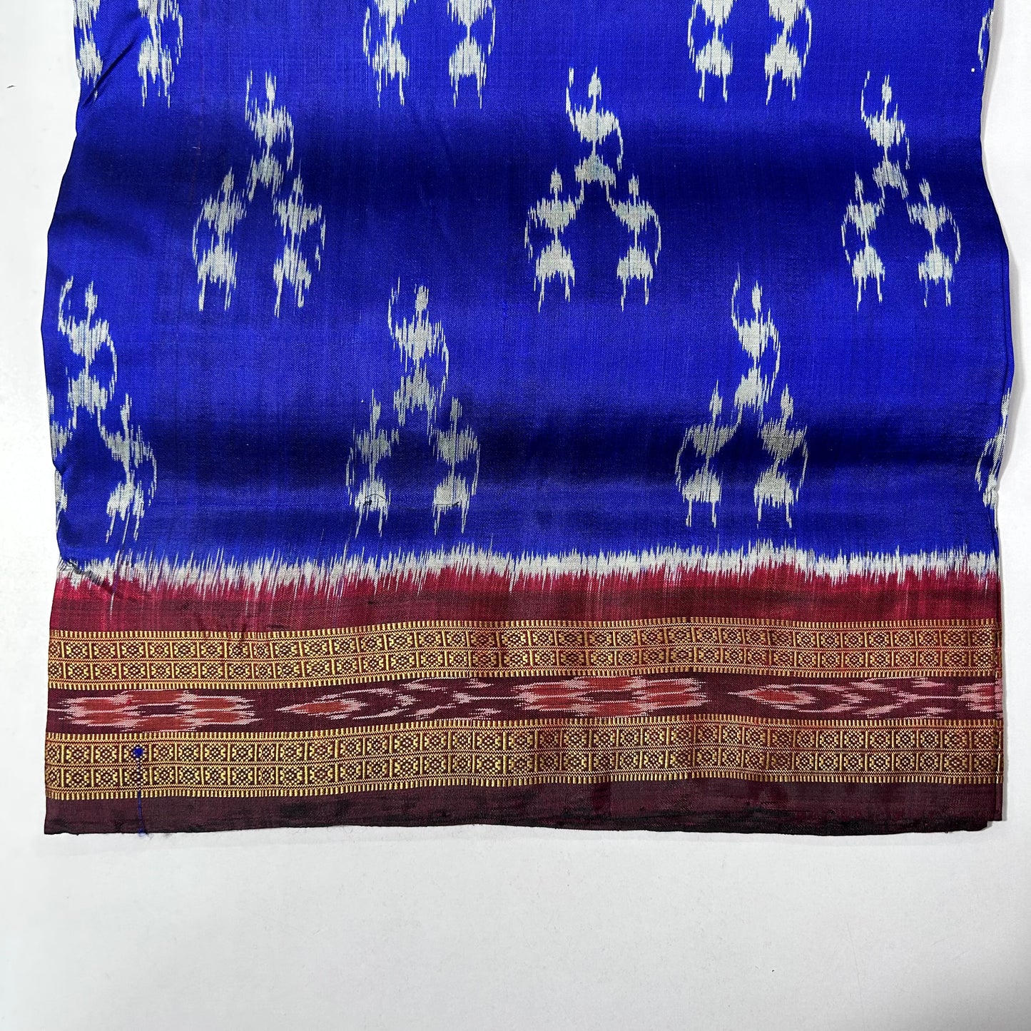 Odisha Handloom Pure Ikkat Nuapatna Bandha khandua Silk Saree