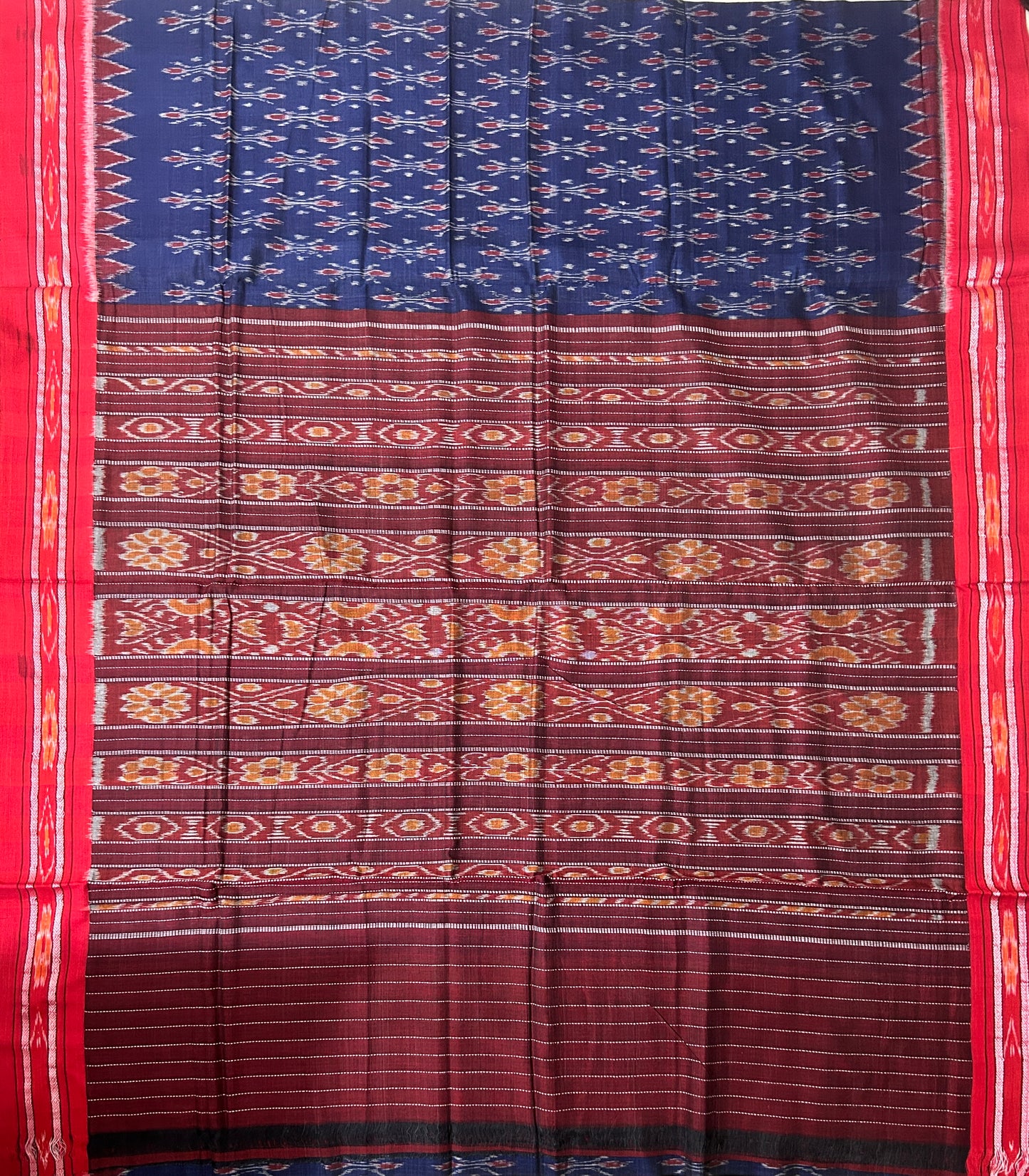 Odisha Maniabandha handloom beautiful traditional cotton saree