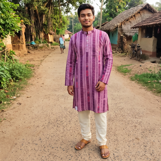 Order from large collection of Odisha Handloom Men's sambalpuri Kurta for all occasions