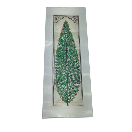 Odisha Handicraft Pattachitra on Tussar – Tree of Life Wall Hanging