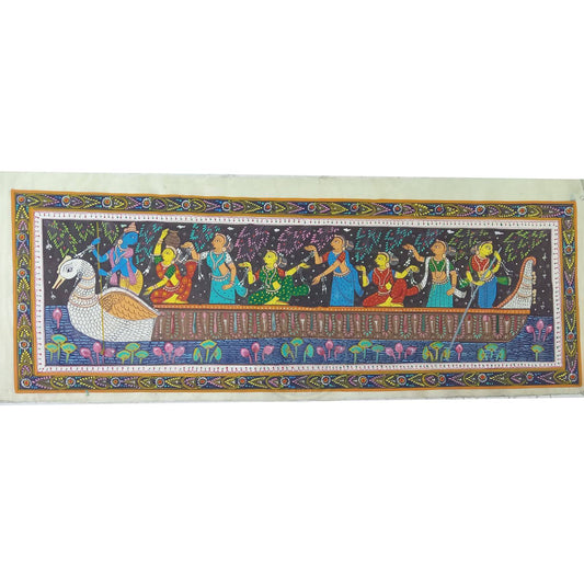 Odisha handicraft Raghurajpur tradtional Patachitra painting of Puri