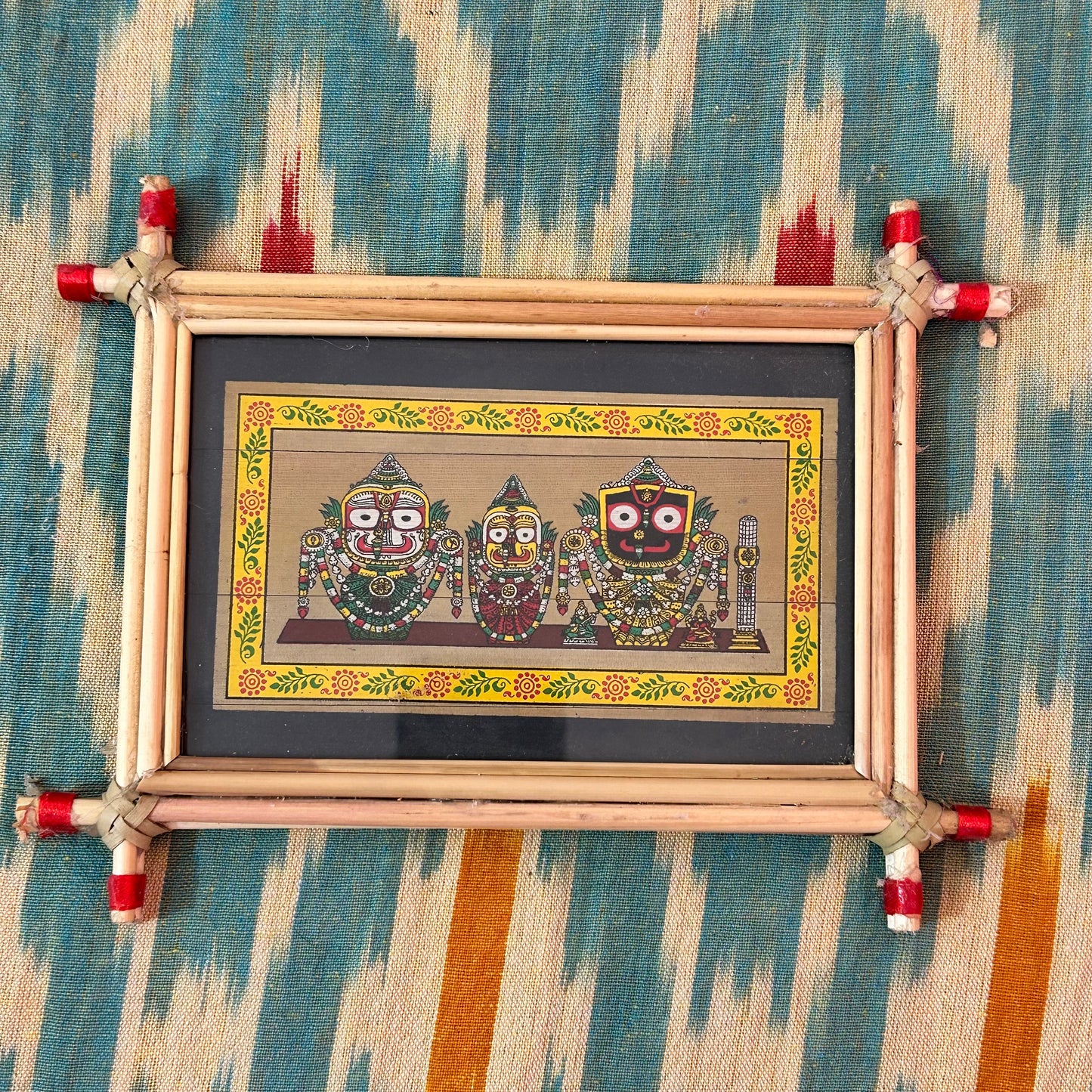 Odisha Handicraft painting with Lord jagannath photo frame