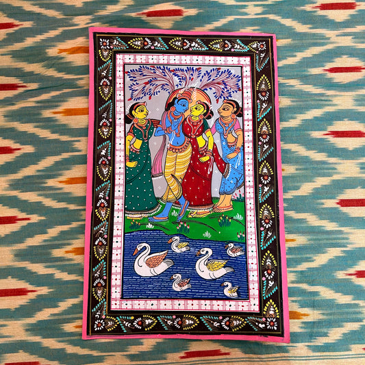 Odisha Handicraft Raghurajpur Exclusive Patachitra Painting for Home Office Decoration