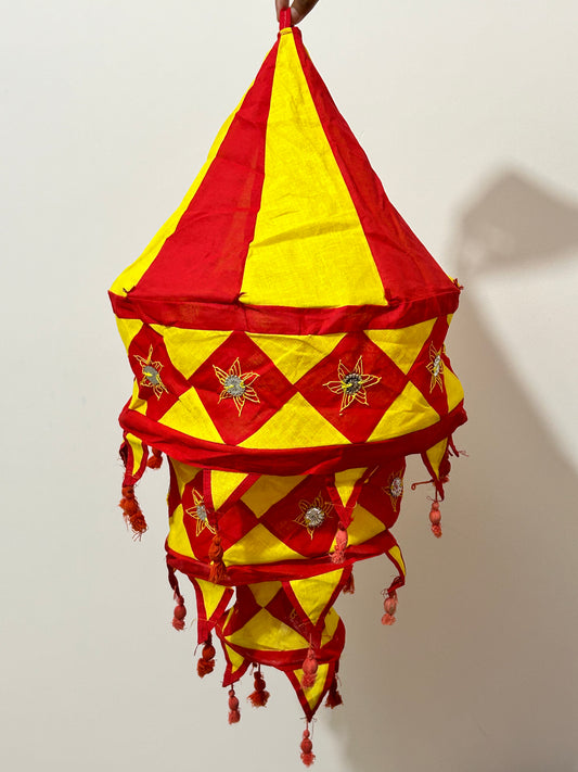 Odisha Handicraft Pipili Applique Lamp Shade for Decorate Home and Office