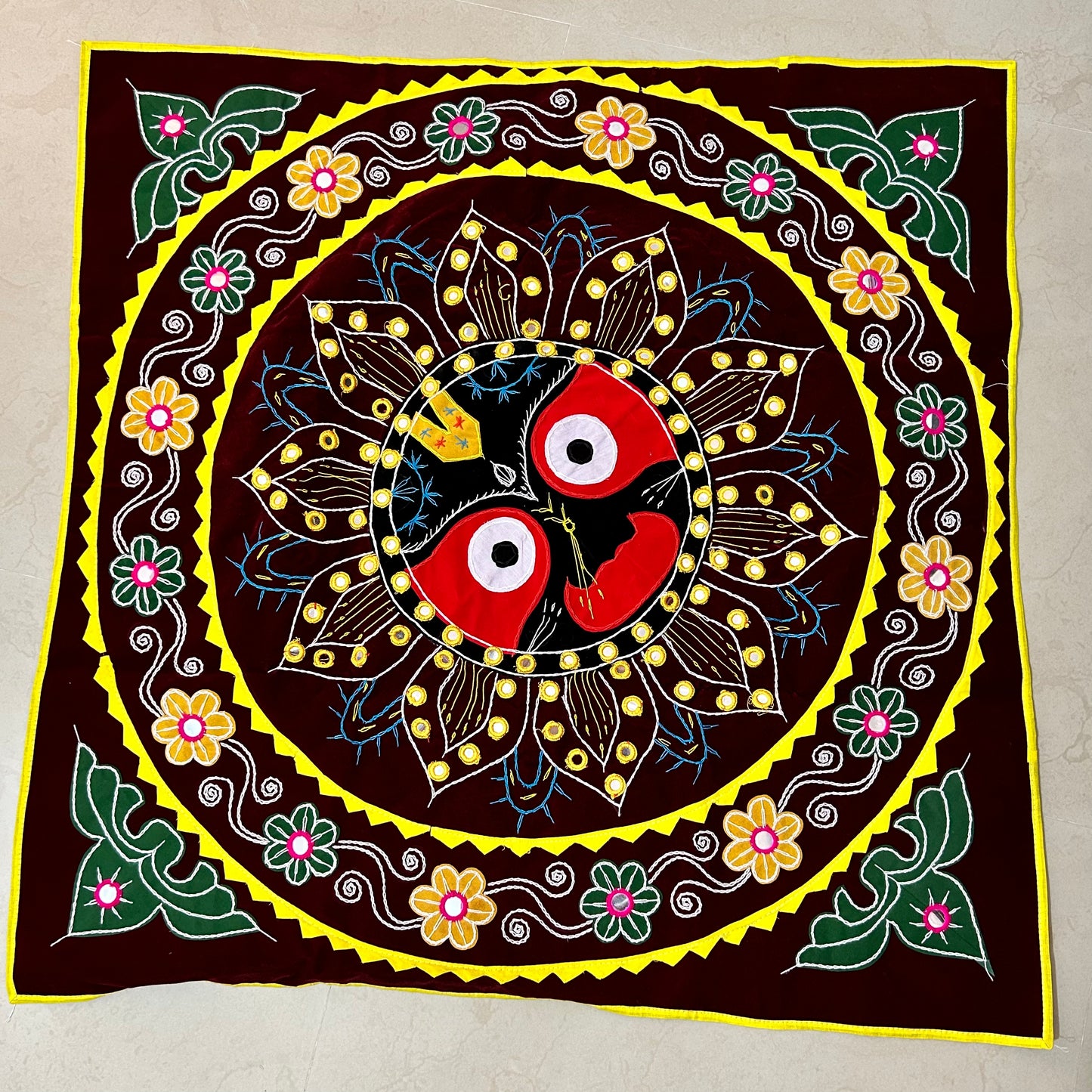 Odisha Handicraft handmade Pipili Applique Chandua