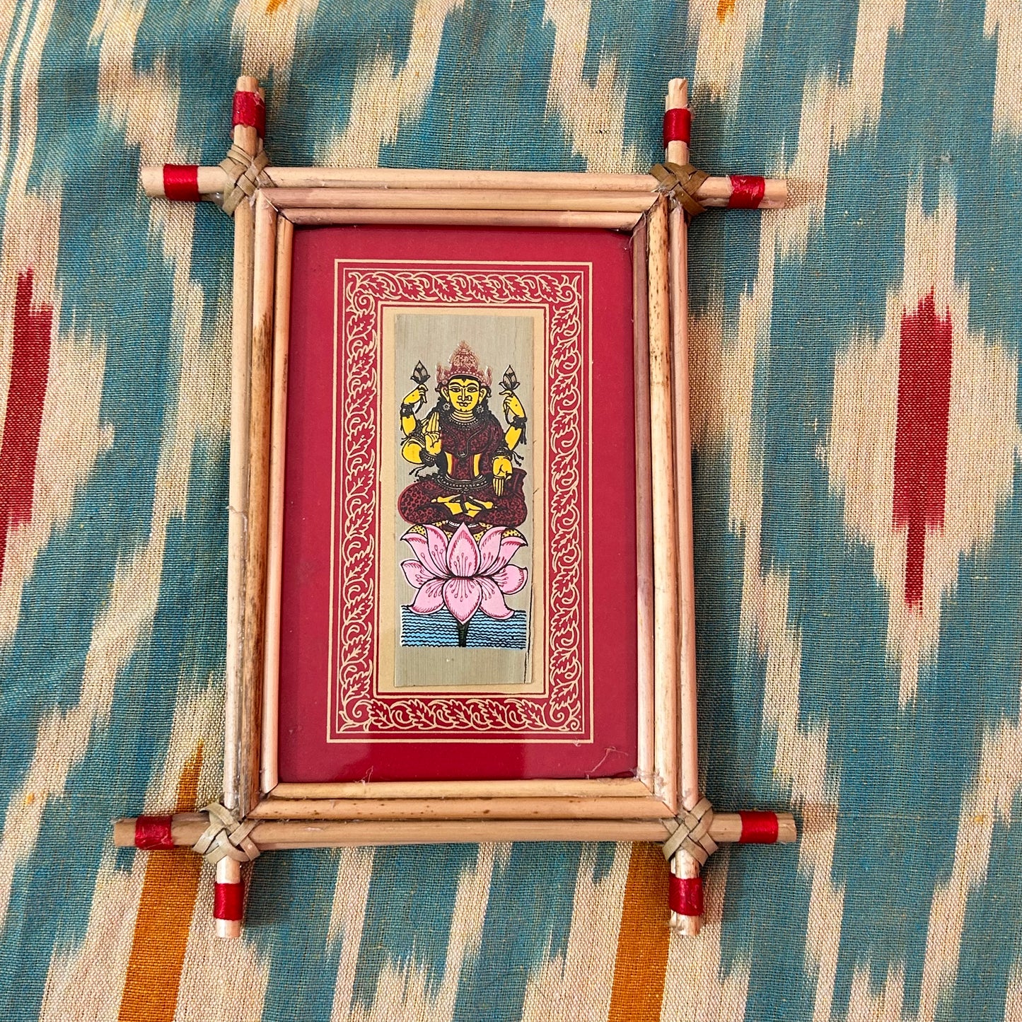 Odisha Handicraft Photo framed Painting of Maa Laxmi for Home Decor Gift