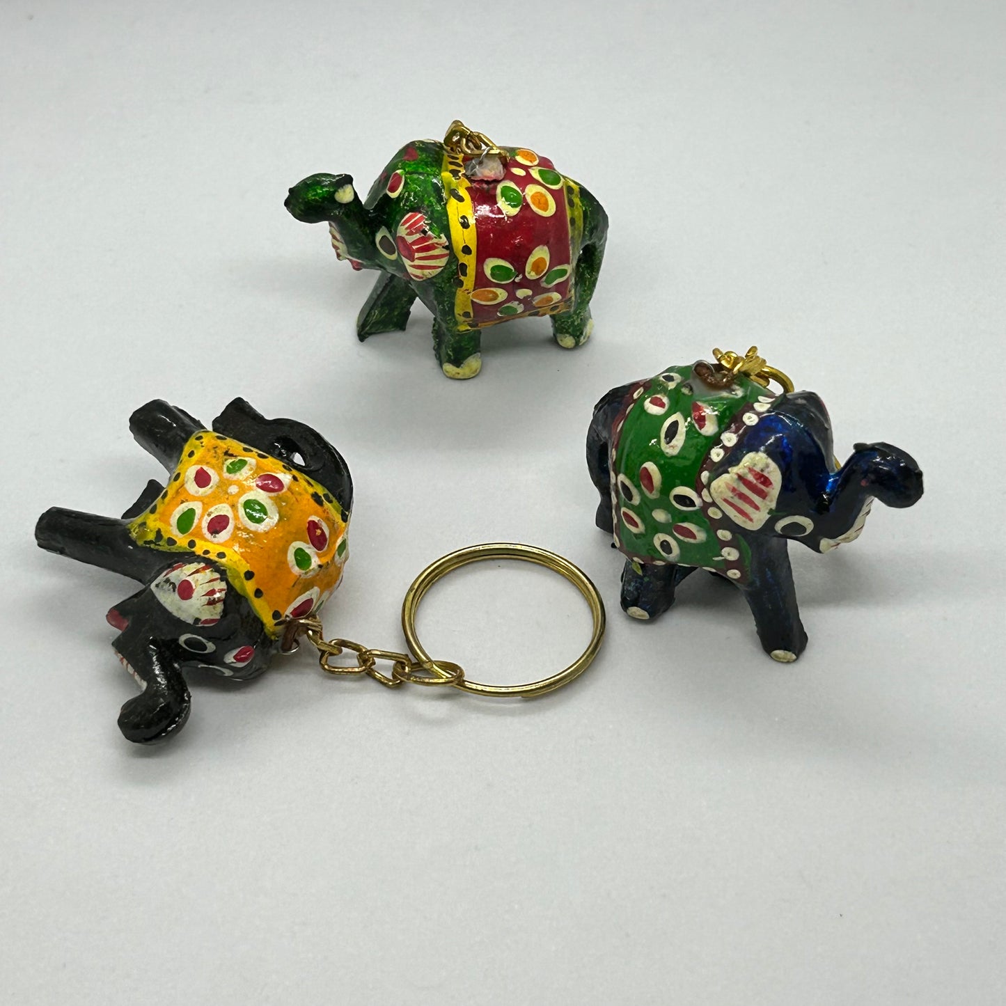 Odisha Handicraft Wooden Key Chain ring Set of 2