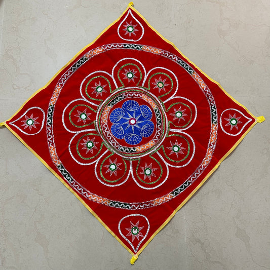 Odisha Handicraft Pipili Applique small chandua design for Puja Room