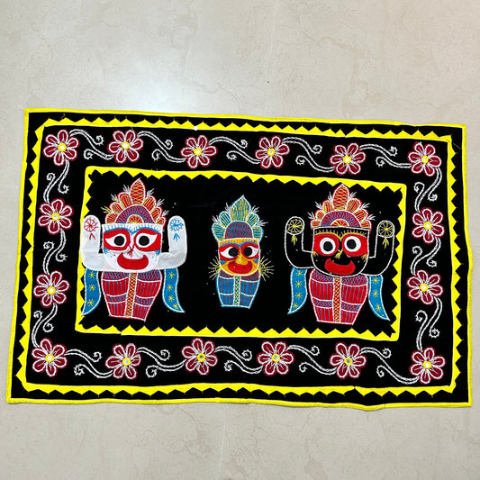 Odisha Famous Simple pipili handicraft chandua design for wall hanging