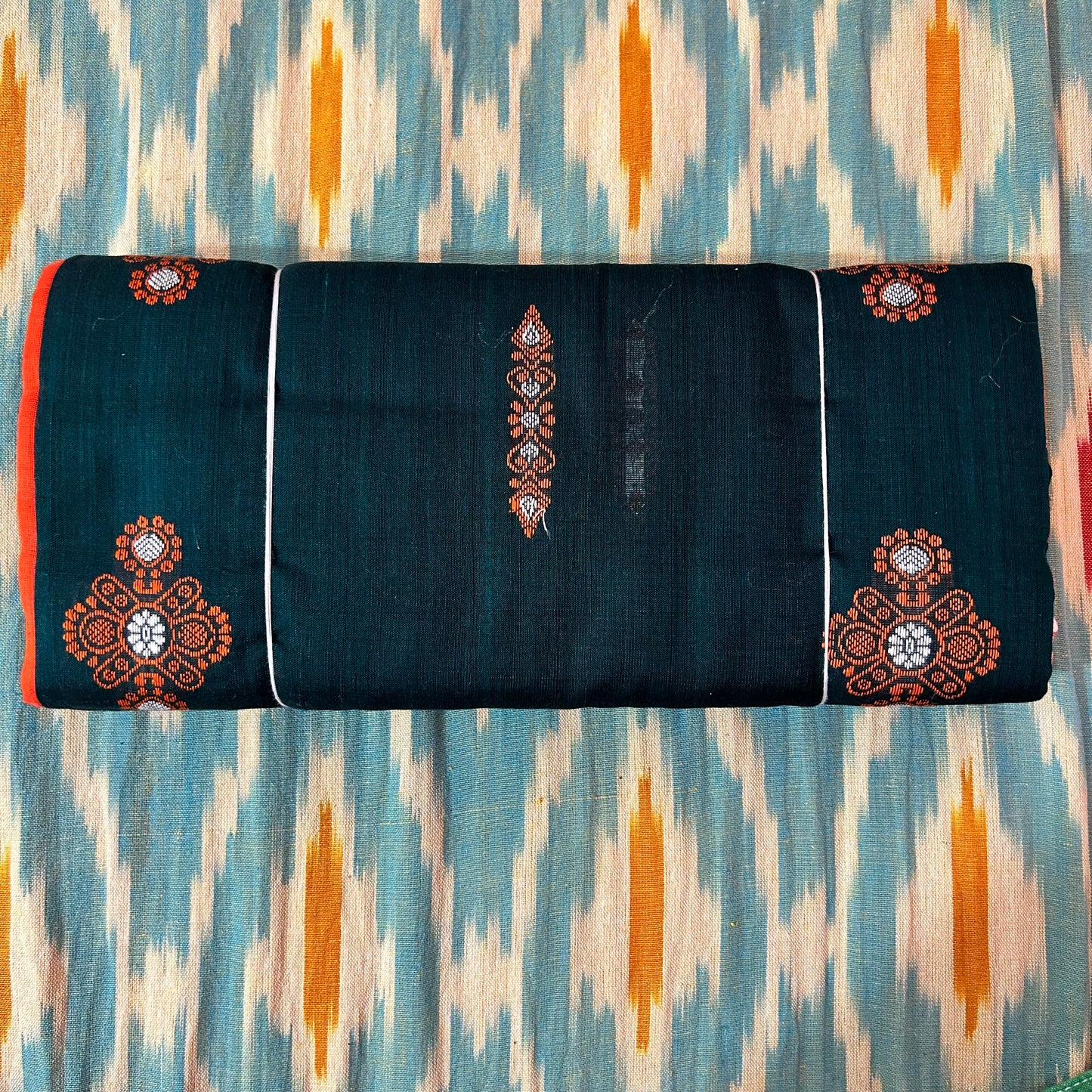 Odisha Handloom embroidery Bomkai design sambalpuri cotton saree