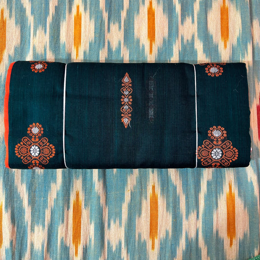 Odisha Handloom embroidery Bomkai design sambalpuri cotton saree