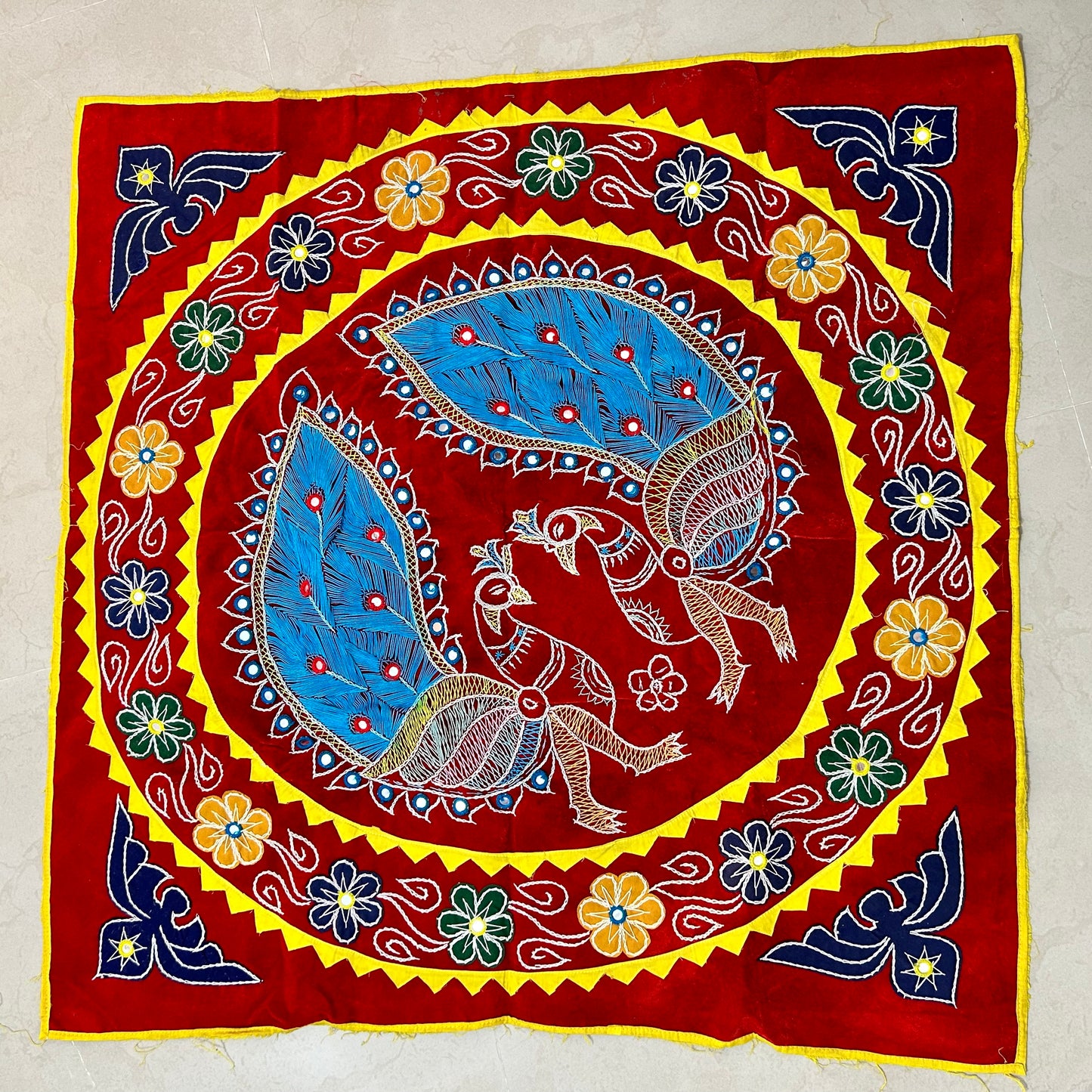 Odisha Handicraft world famous pipili applique chandua for wall decoration