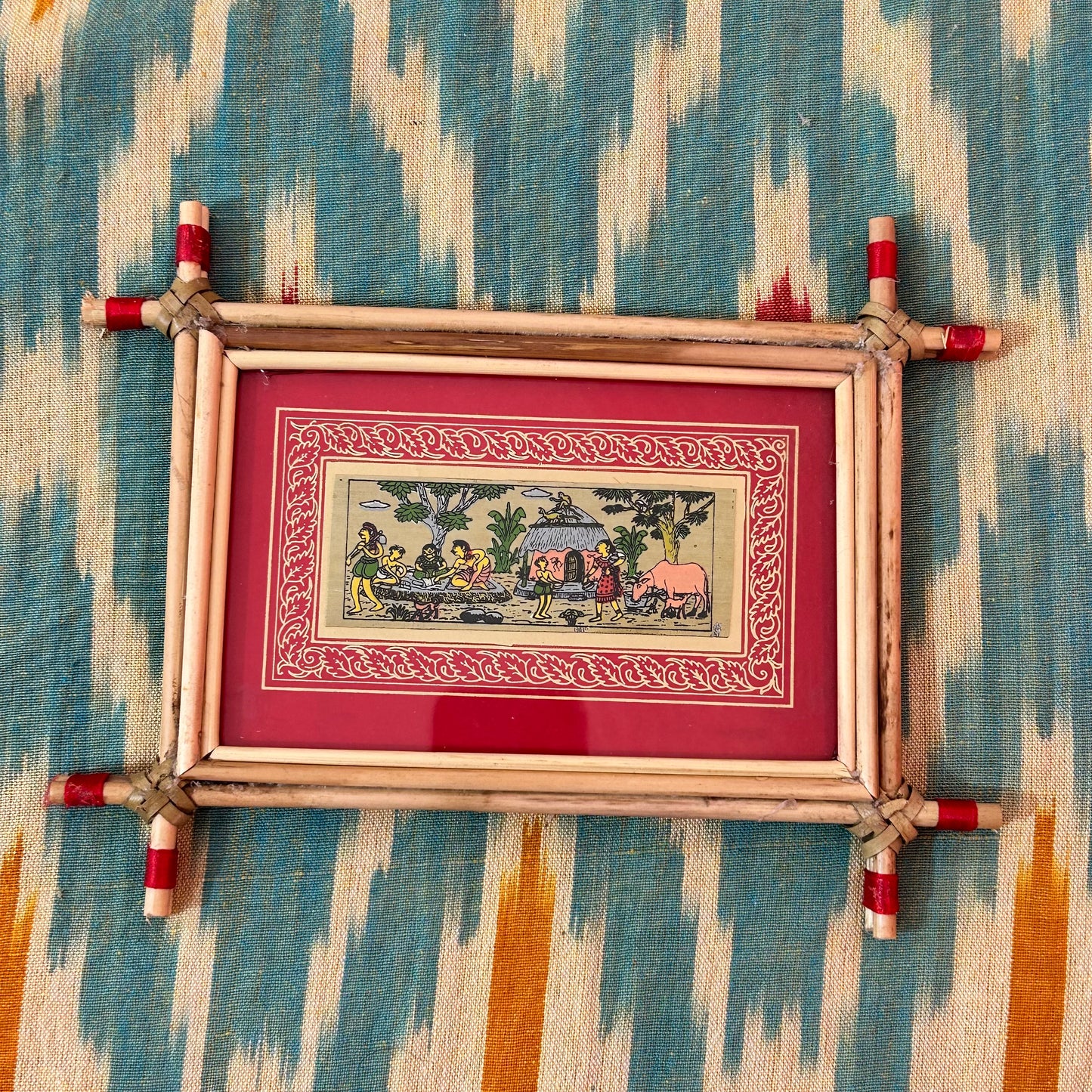 Odisha Handicraft Patachitra design photo framed art piece best for gift