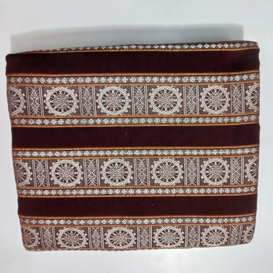 Odisha Handloom nuapatna konark chakra design cotton fabric running material