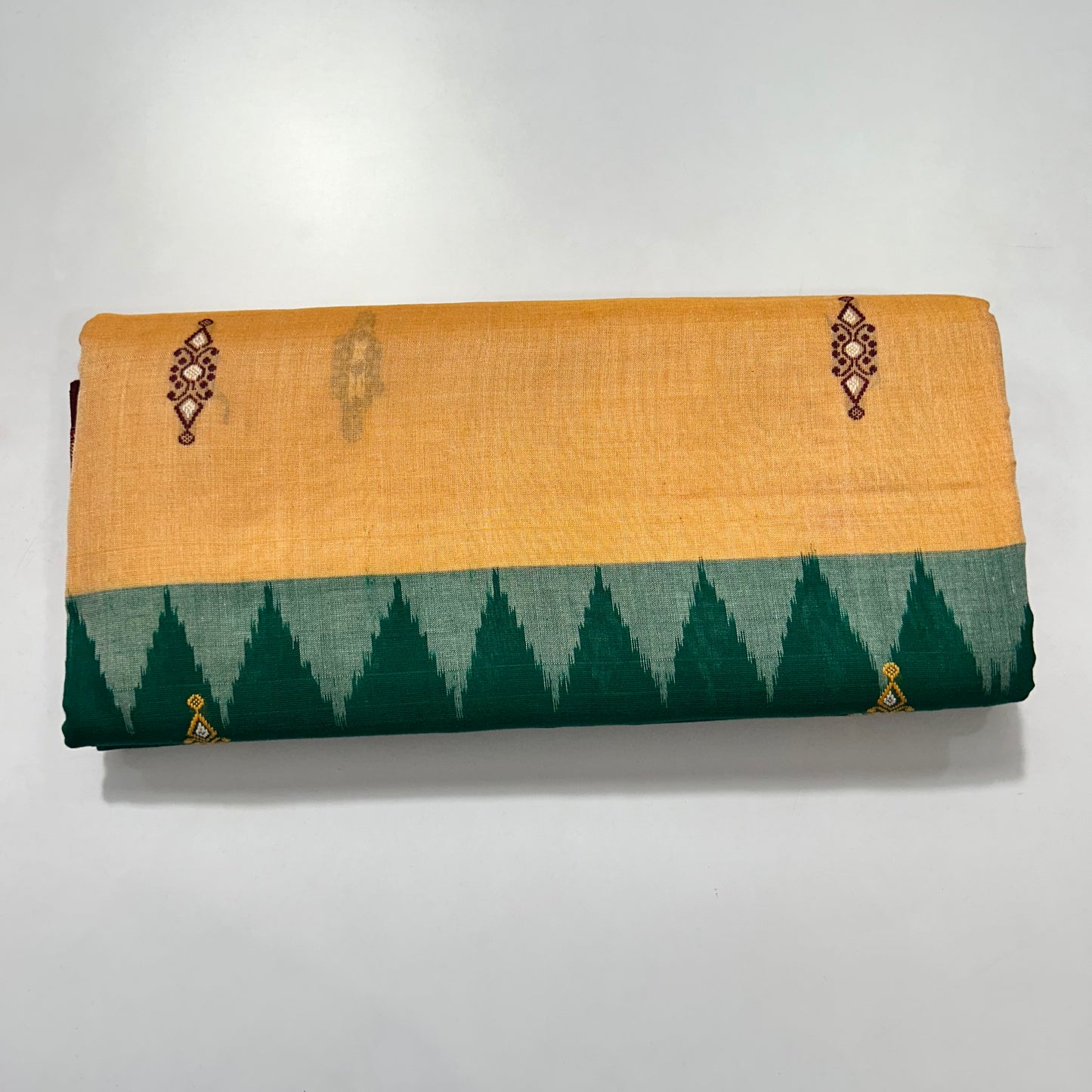 Odisha handloom Bomkai Design Sonepuri Cotton Sambalpuri Saree